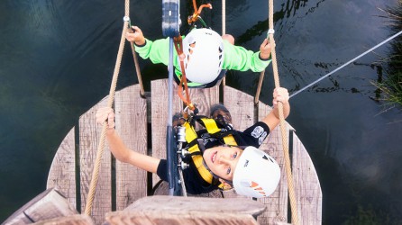 Klimpark Biesbosch header parcours