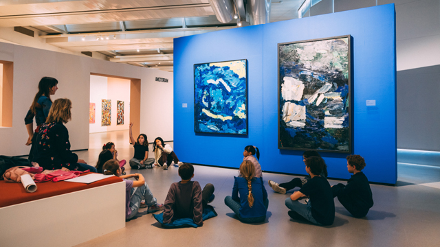 Cobra Gids met leerlingen