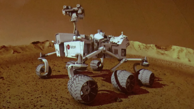 Explorationdome mars rover
