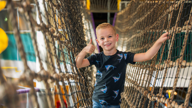 Kabonk Breepark Touwbrug