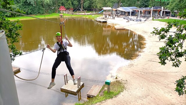 Natuurlijk Heidepark tokkelbaan