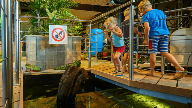 Zee Aquarium Bergen aan Zee Loopbrug