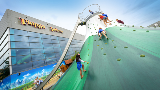 Plopsa Indoor Hasselt Klimtoren