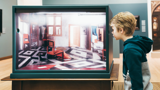Dordrechts museum jongen met tv