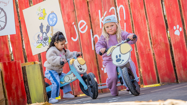 Tovertuin fietsjes