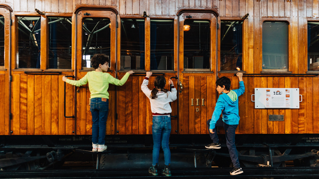 Spoorwegmuseum treincoupe