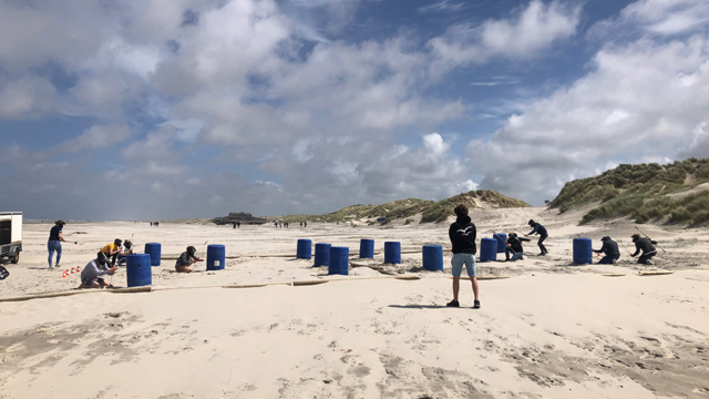 Schoolreis naar Terschelling Archery Tag