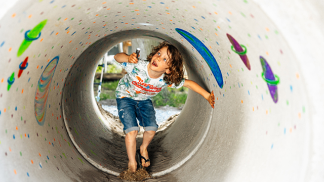 Fundustry Beach Adventures Looptunnel