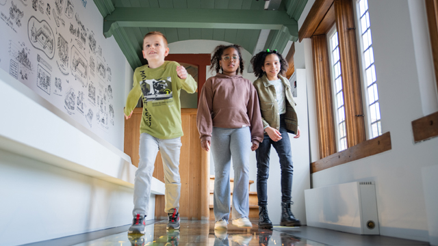 Hof van Nederland hal lopen