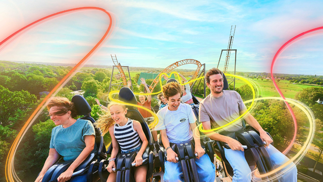 Bobbejaan Achtbaan studenten