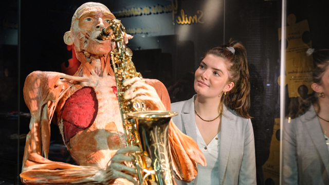 Body Worlds trompet