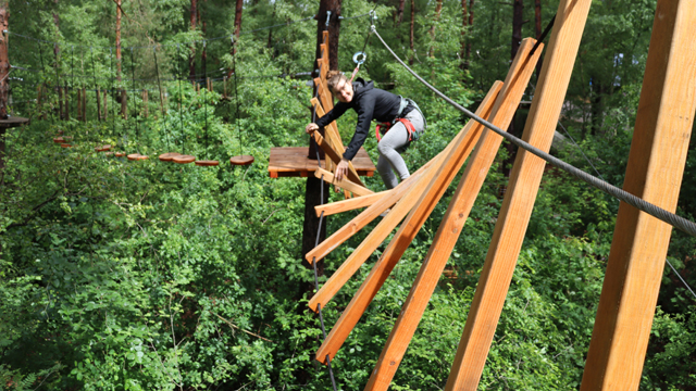 Klimbos Ermelo gekantelde ladder