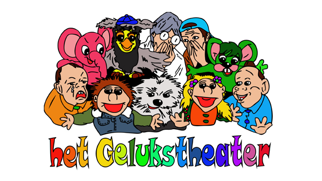 Gelukstheater Getekende hoofden