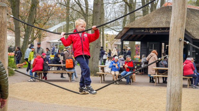 Keukenhof klimmen
