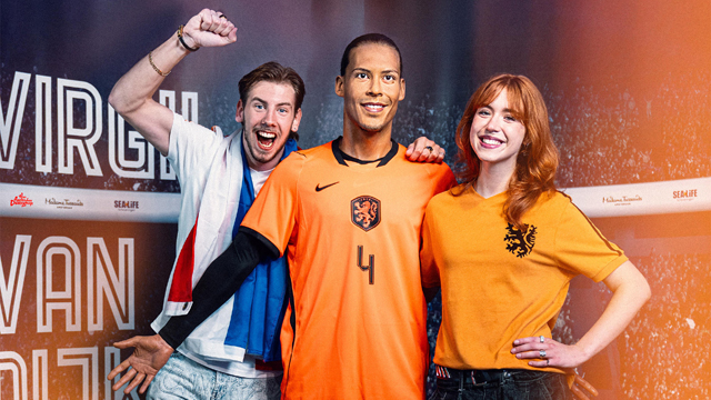 Madame Tussauds Virgil van Dijk
