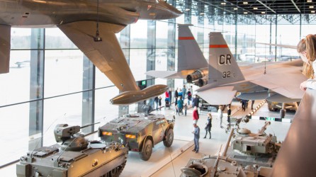 Nationaal Militair Museum header aanzicht