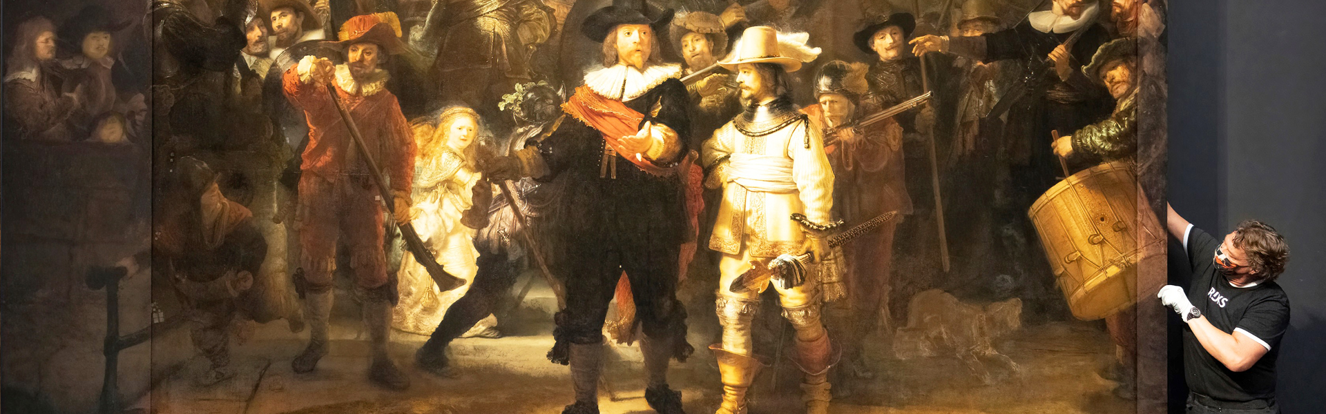 Volledige Nachtwacht voor het eerst in 300 jaar te zien » Schoolreis Nederland